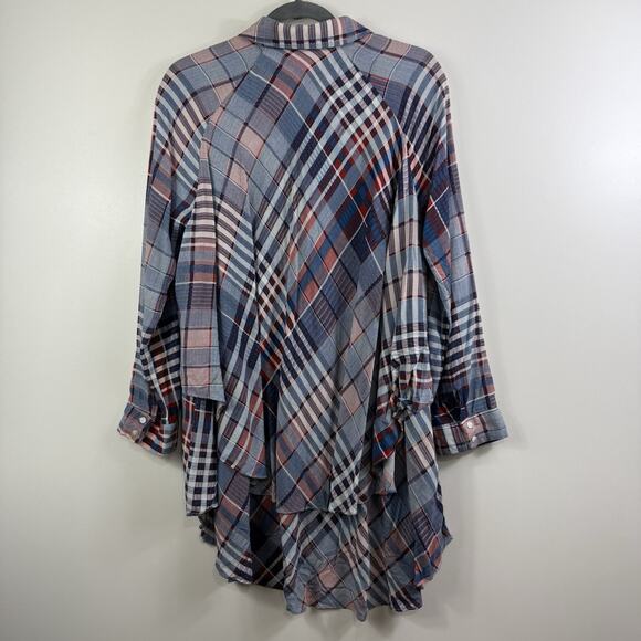 See and be seen Plaid Button Down Shirt for Women M - Picture 16 of 16